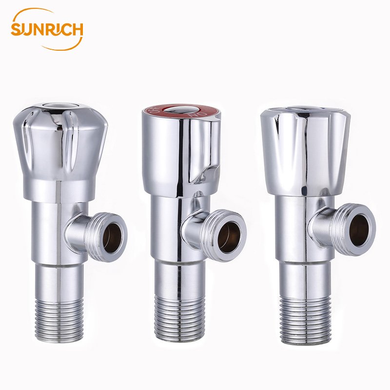 angled 304 201 stainless steel manual switch valve all copper butterfly structure water supply and stop for water management
