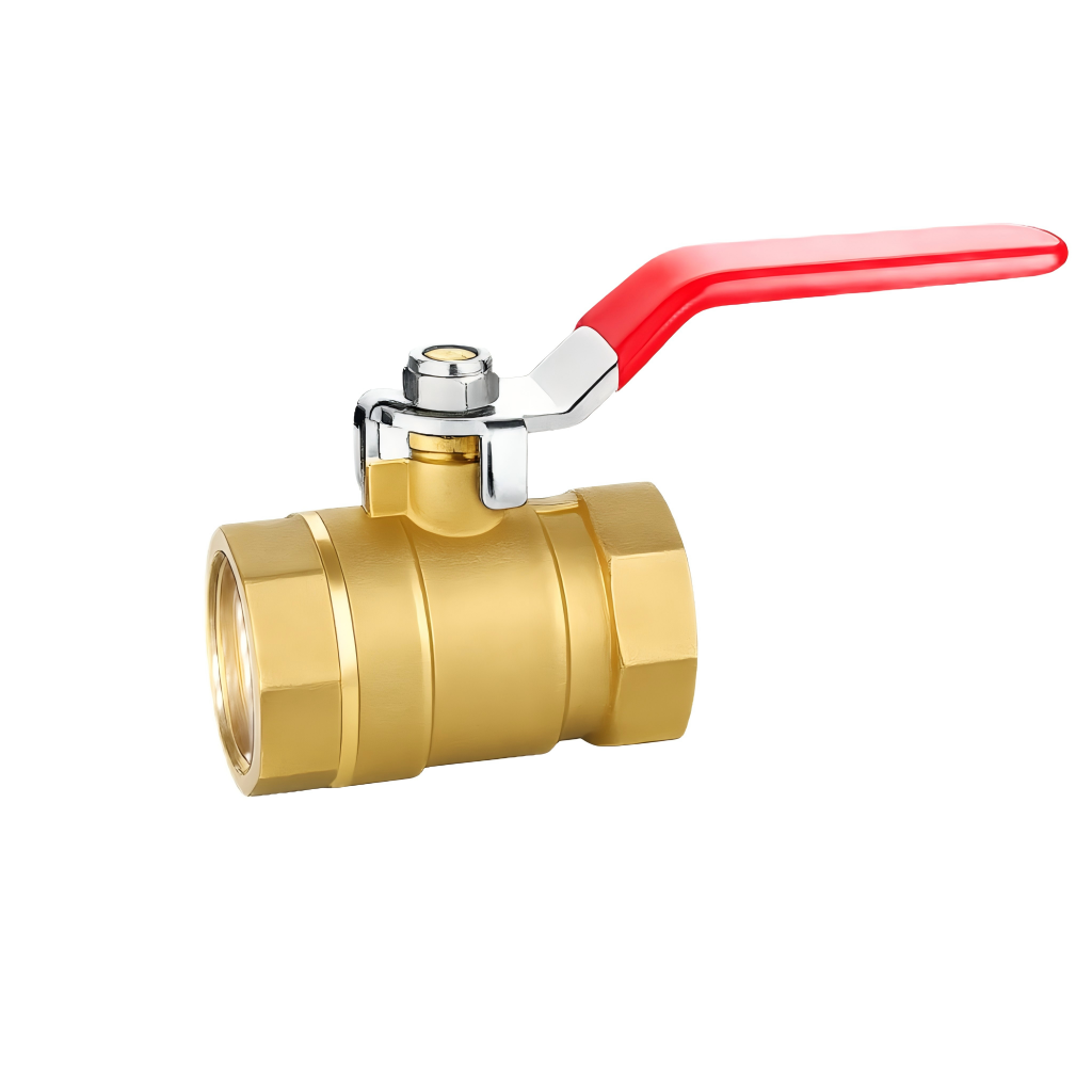 Brass Ball Valve with Blue Handle