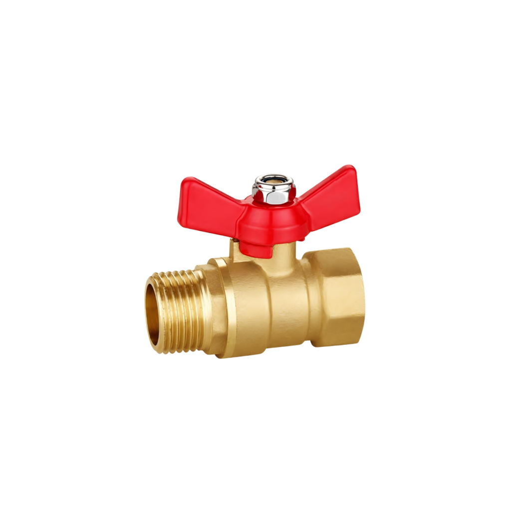 Brass Butterfly Handle Ball Valve