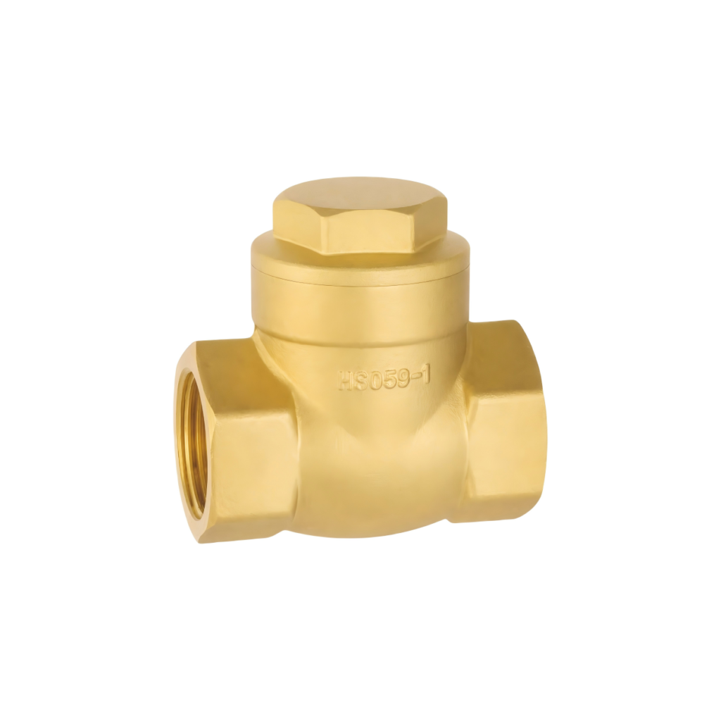 brass horizontal check valve (high flow)