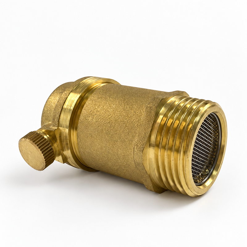 Brass Automatic Air Vent Valve with Side Vent Cap and Male Thread - Image 2
