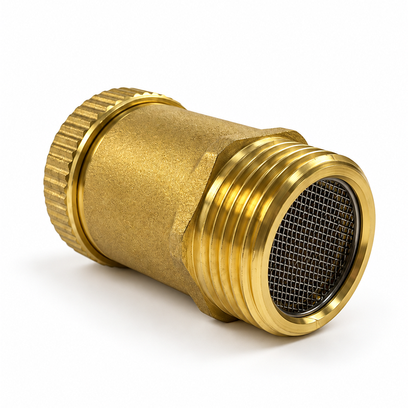 Brass Automatic Air Vent Valve with Top Vent Cap and Male Thread - Image 2