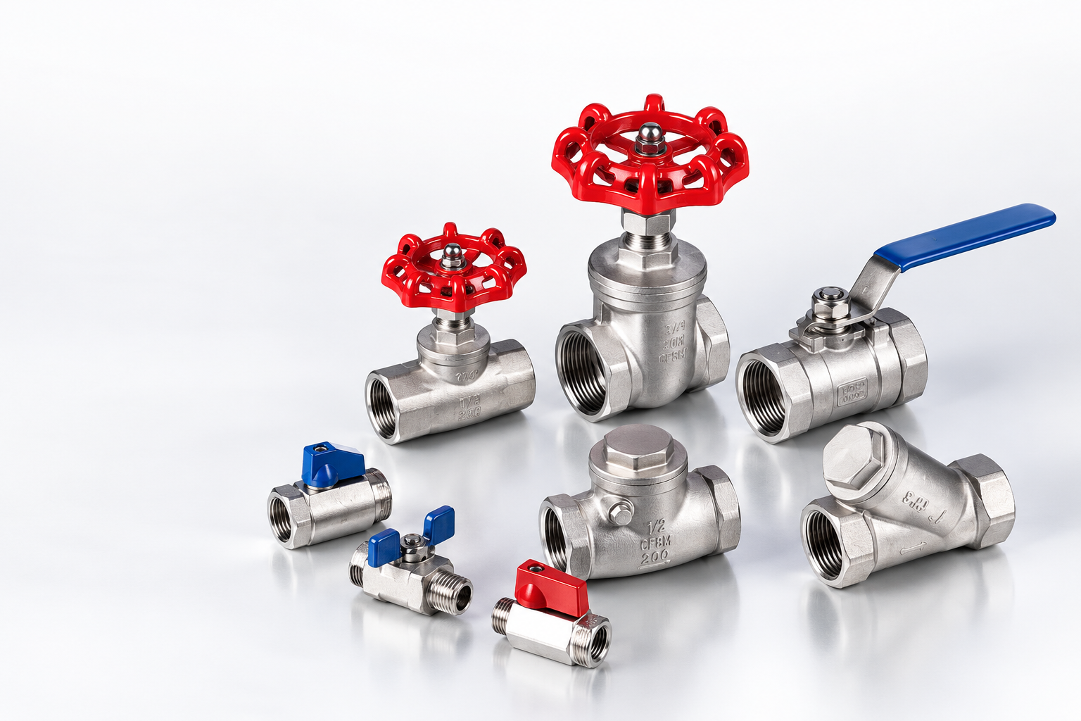 SUNRICH FLOW Stainless Steel Valve Collection