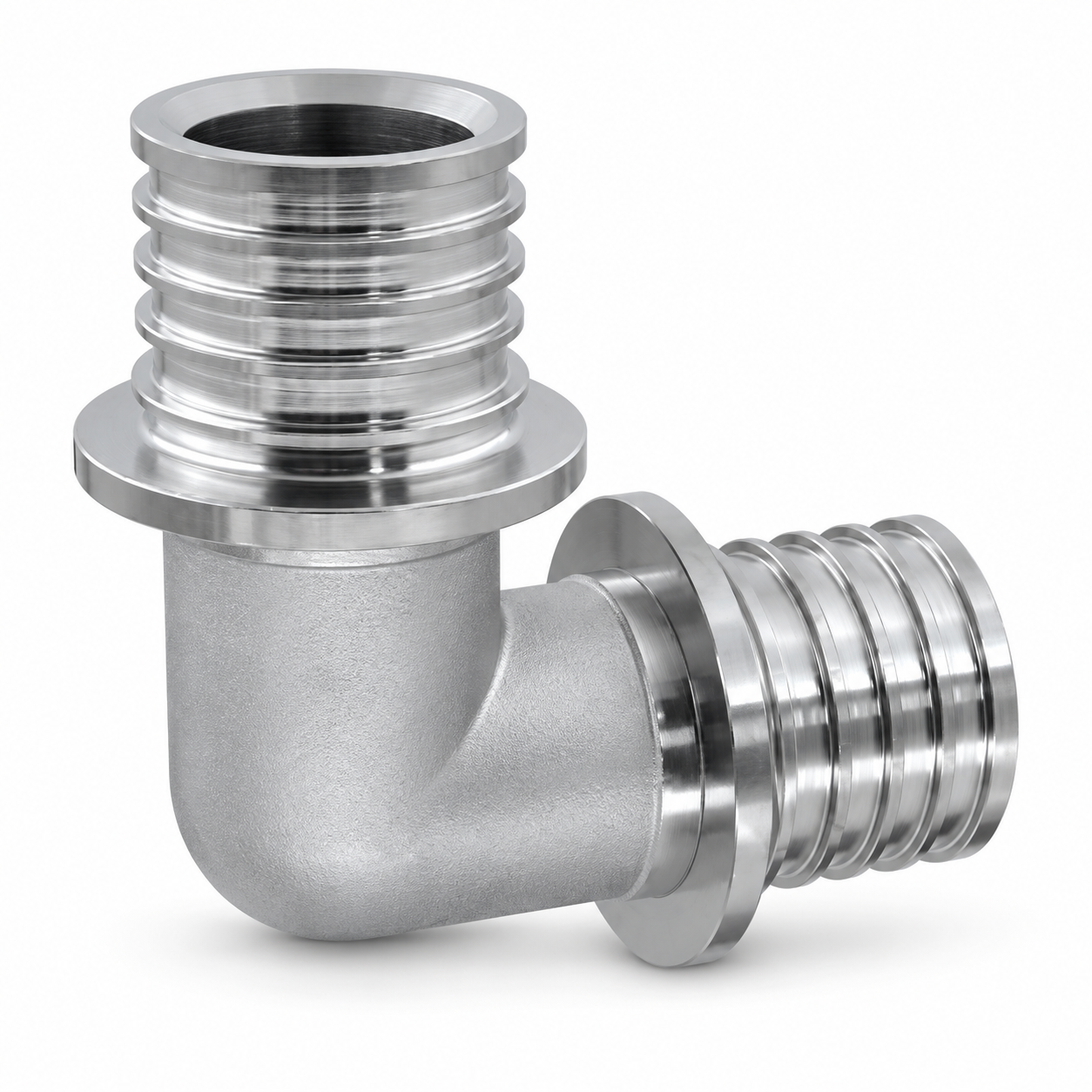 Stainless Steel Equal 90° Elbow Slide Fitting